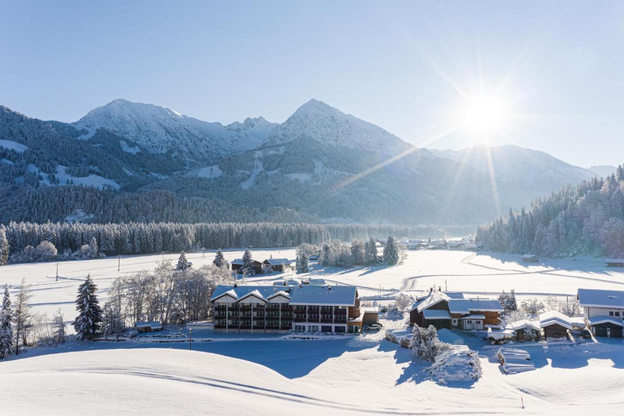 Wohlfühlhotel Frohsinn Fischen im Allgäu Exterior foto